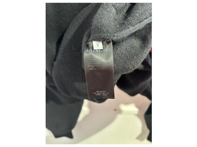 Pull Balenciaga preto T.S - vista 7