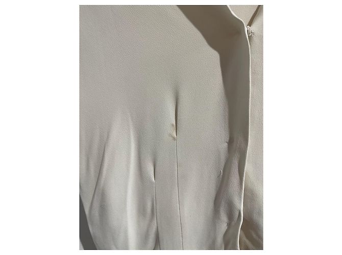 Top Miu Miu écru T.36 Beige - vista 2
