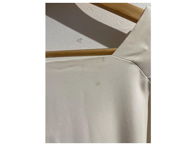 Top Miu Miu écru T.36 Beige - vista 6