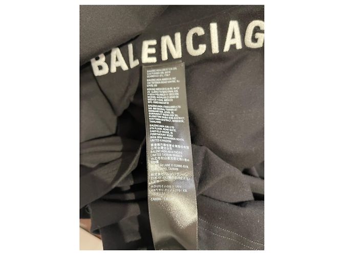 Canotta Balenciaga nera T.S Nero - vista 7