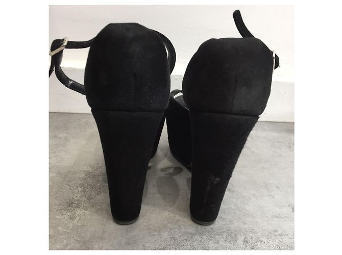 Céline Sandali Celine neri T.37 Nero - vista 4