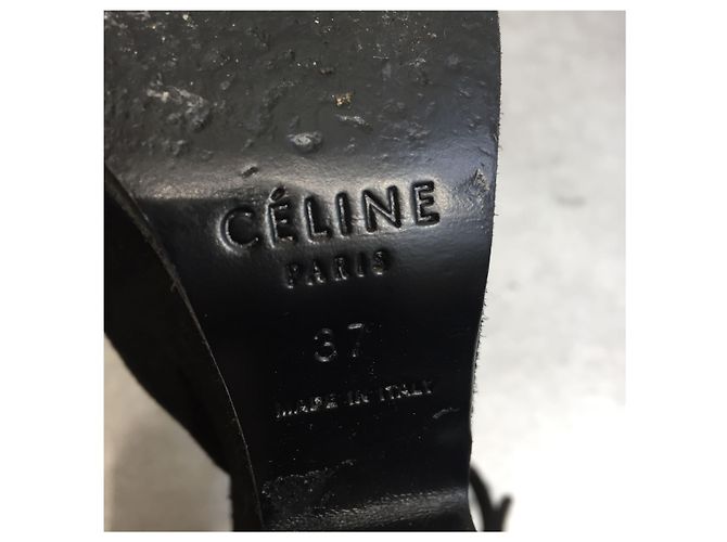 Céline Sandali Celine neri T.37 Nero - vista 6
