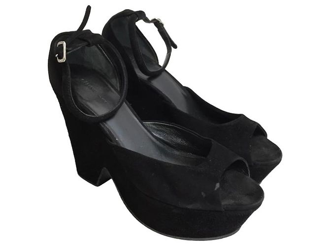 Céline Sandali Celine neri T.37 Nero - vista 7