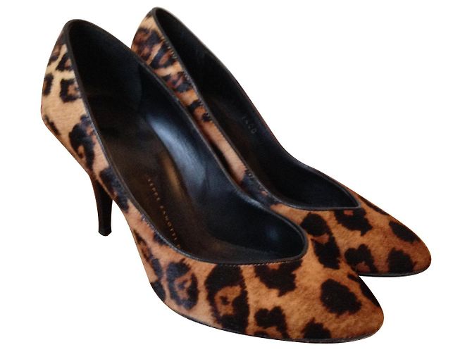 Décolleté Giuseppe Zanotti Leopard T.37 Beige - vista 10