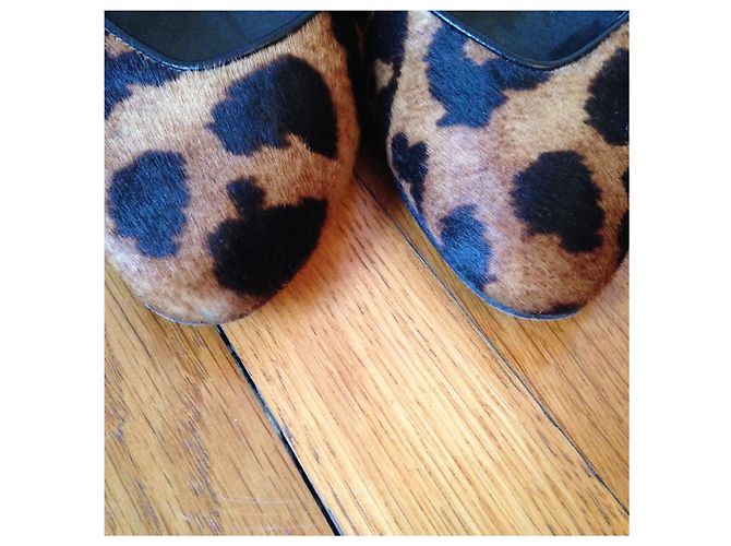 Décolleté Giuseppe Zanotti Leopard T.37 Beige - vista 3