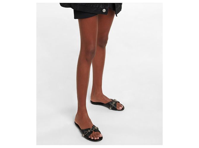 Mules Balenciaga Cagole T.41 NUOVE Nero - vista 2