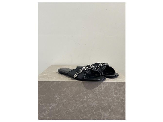 Mules Balenciaga Cagole T.41 NUOVE Nero - vista 3