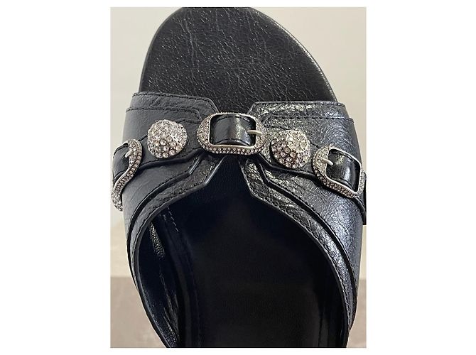 Mules Balenciaga Cagole T.41 NUOVE Nero - vista 5