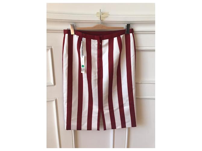 Falda Marc Jacobs T.38 Nueva Blanco - vista 2