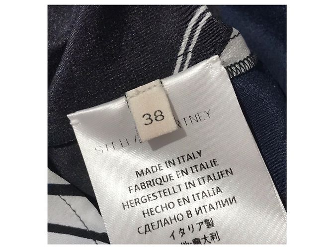 Stella Mc Cartney Bluse Stella McCartney T.34 Blau - Ansicht 5