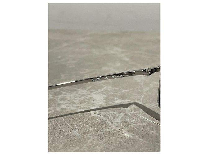 Occhiali da sole Balenciaga argento Metallico - vista 9
