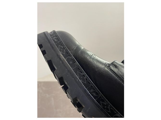 Derby Louis Vuitton neri T.44,5 Nero - vista 5