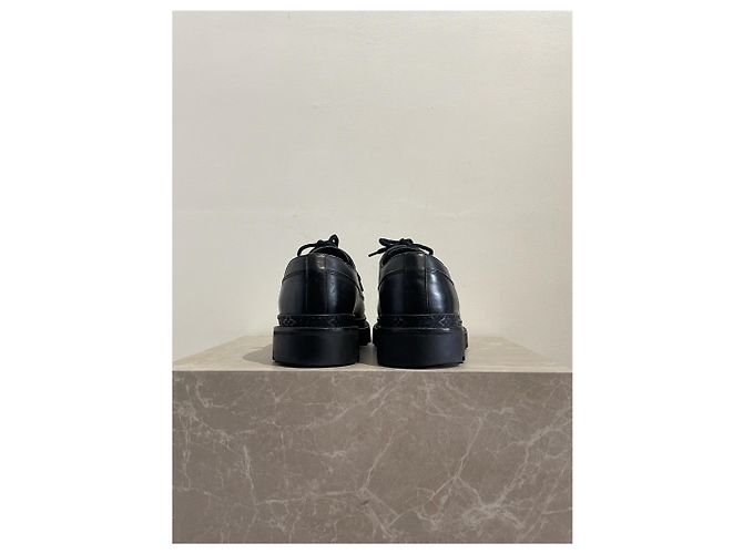 Derby Louis Vuitton neri T.44,5 Nero - vista 6