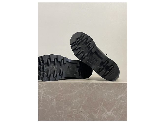 Derby Louis Vuitton neri T.44,5 Nero - vista 7