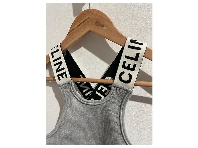 Céline Reggiseno Celine grigio T.S - vista 2
