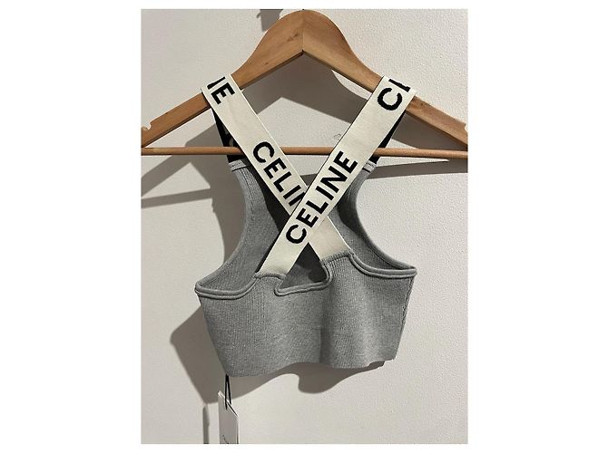 Céline Reggiseno Celine grigio T.S - vista 3