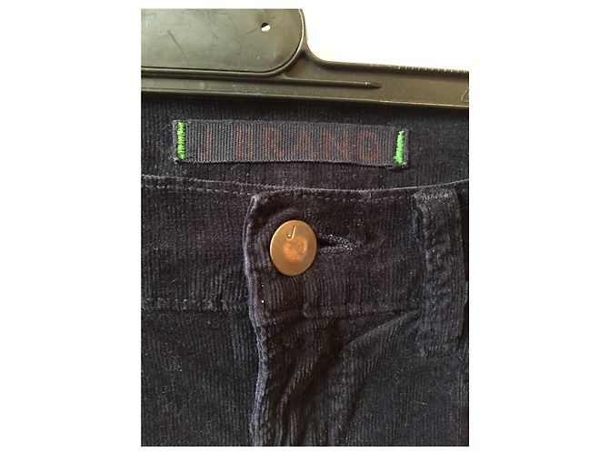 Jeans J Brand velours T.24 Azul marino - vista 3