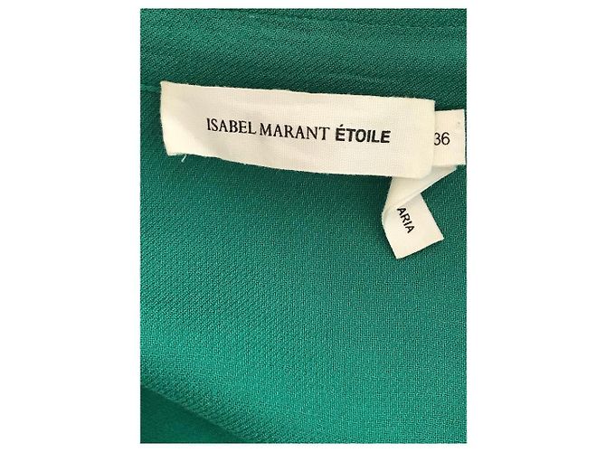Isabel Marant Etoile Kleid Isabel Marant grün T.36 - Ansicht 5