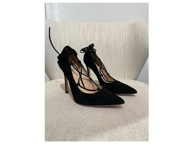 Décolleté Gianvito Rossi neri T.36 Nero - vista 2