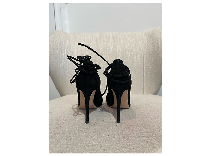 Décolleté Gianvito Rossi neri T.36 Nero - vista 4