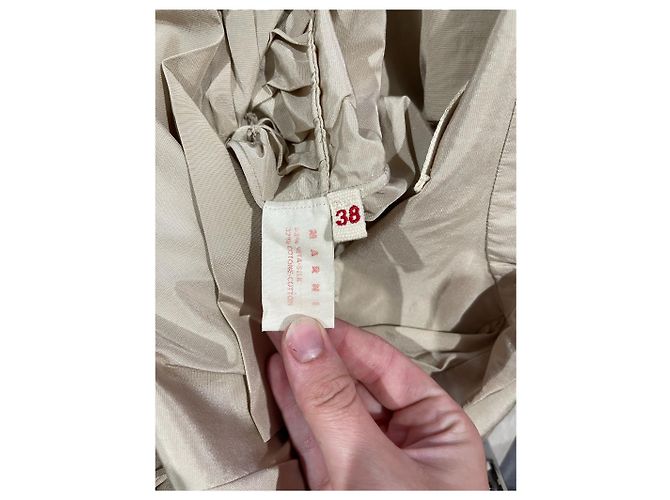 Bluse Marni beige T.34 - Ansicht 6
