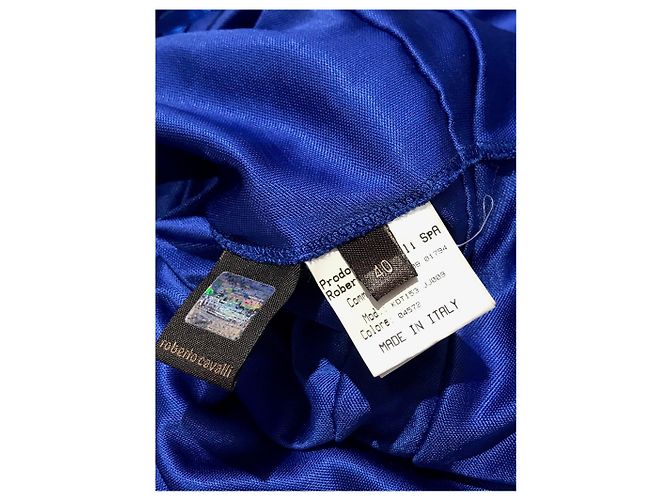 Abito Roberto Cavalli blu T.36 - vista 4