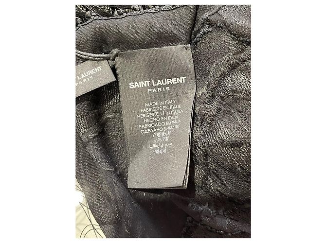 Foulard Saint Laurent nero NUOVO - vista 5