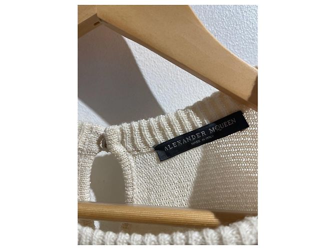 Kleid Alexander Mcqueen beige T.M - Ansicht 3