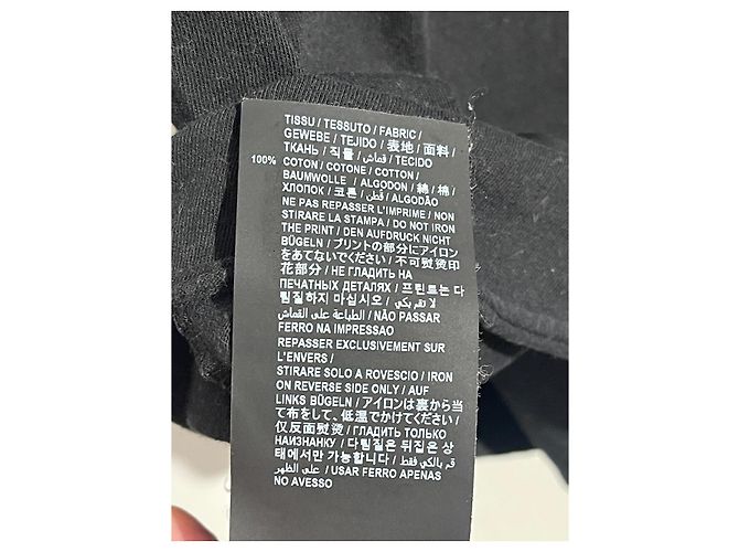 Camiseta Saint Laurent negra T.XS Negro - vista 6