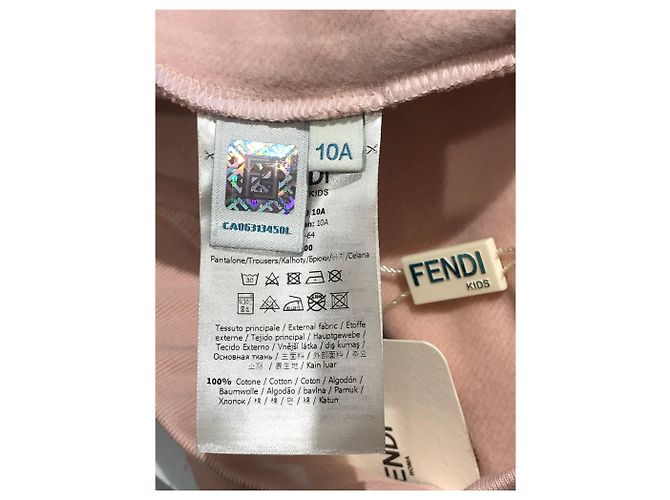 Fendi Ensemble rosa T.10/12 Jahre Pink - Ansicht 10