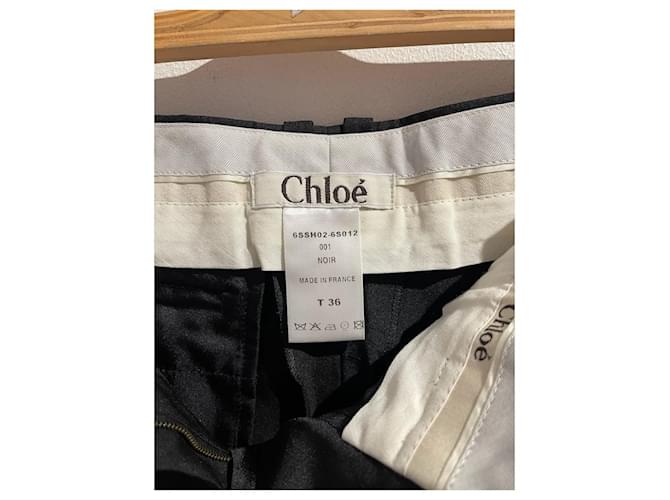 Bermuda Chloé nero T.36 - vista 5