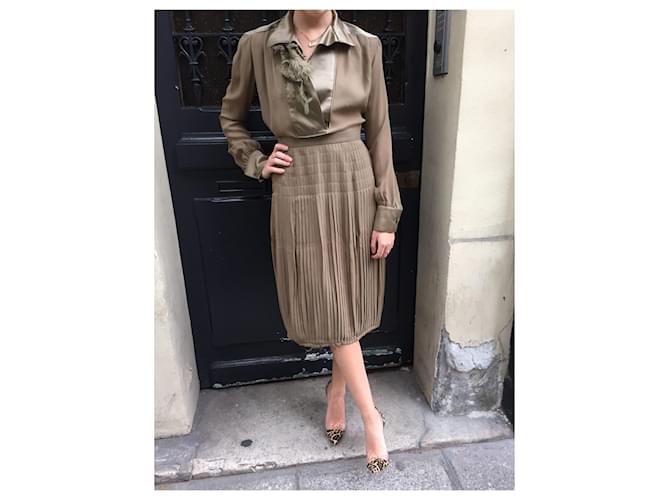 Rock Givenchy Kaki T.36 Khaki - Ansicht 2