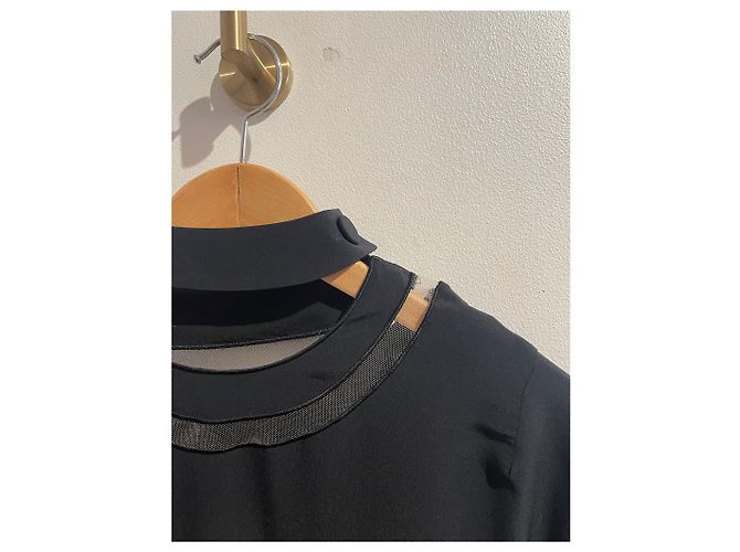 Blusa Fendi nera T.34 Nero - vista 2