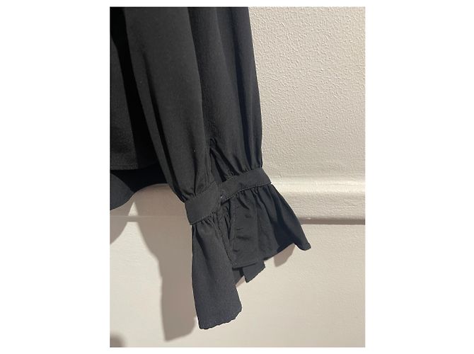 Blusa Fendi nera T.34 Nero - vista 6