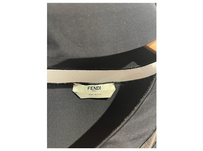 Blusa Fendi nera T.34 Nero - vista 7
