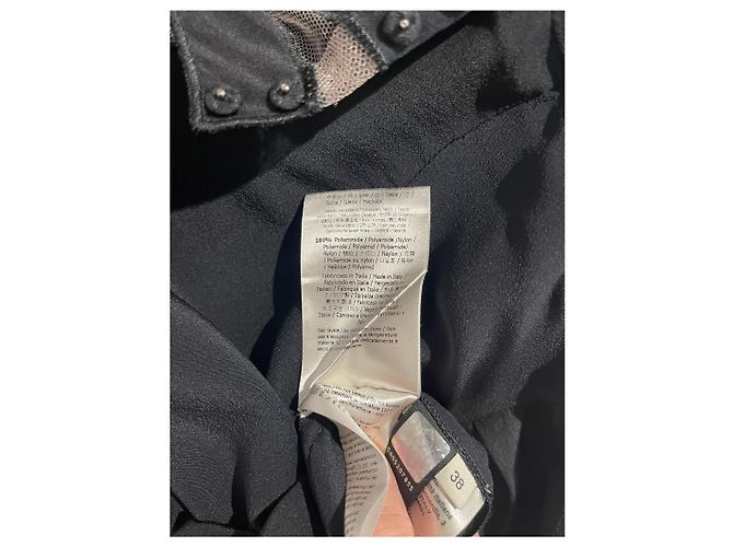 Blusa Fendi nera T.34 Nero - vista 9