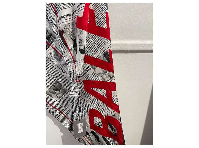 Balenciaga Halstuch NEU Weiß - Ansicht 3