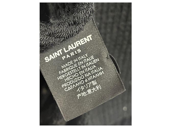 Saint Laurent Schal schwarz - Ansicht 5