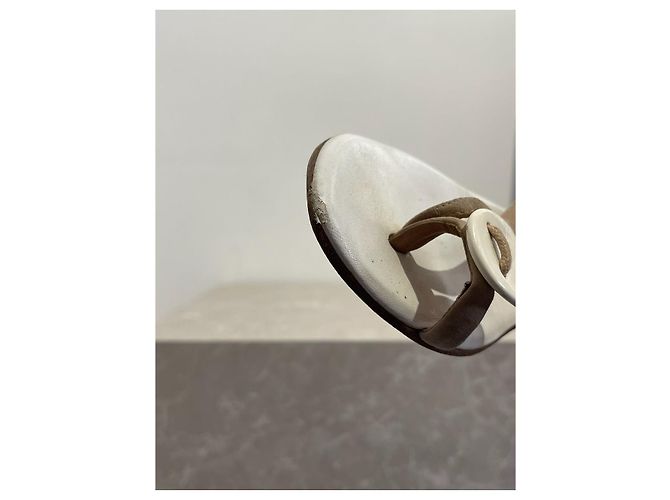 Sandali Hermès beige T.36 - vista 10