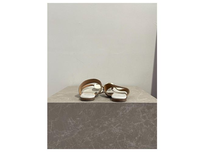 Sandali Hermès beige T.36 - vista 5
