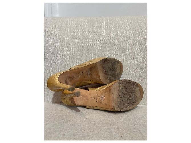 Décolleté Chanel beige T.36 - vista 10