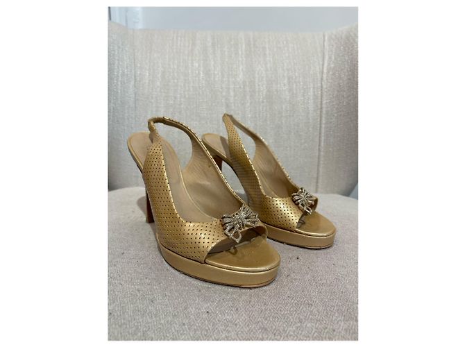 Décolleté Chanel beige T.36 - vista 2