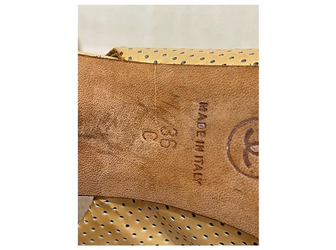 Décolleté Chanel beige T.36 - vista 9
