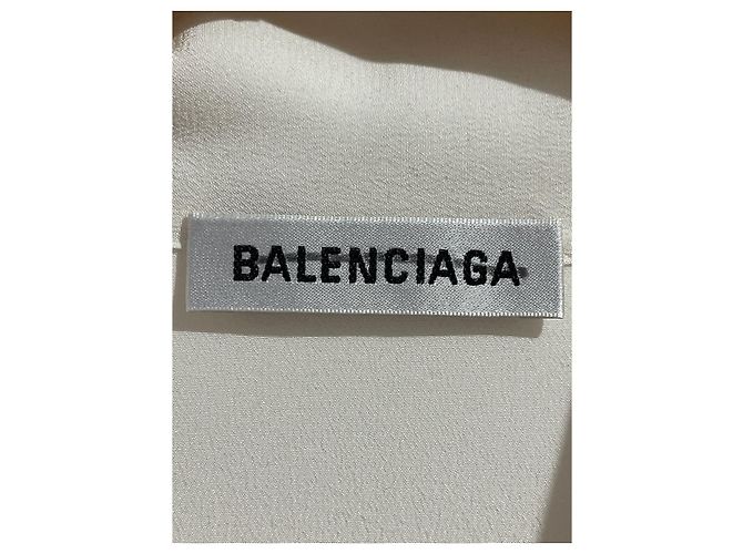 Camicia Balenciaga écru T.40 Beige - vista 3