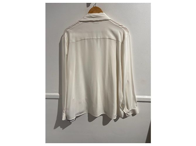 Camicia Balenciaga écru T.40 Beige - vista 4