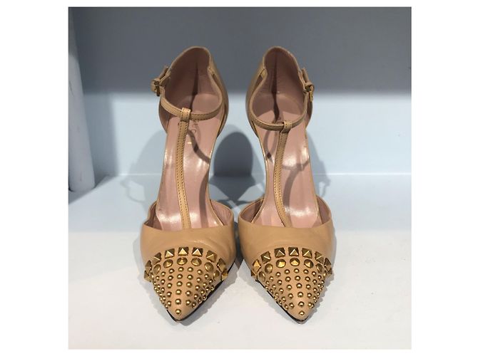 Décolleté Gucci beige T.35 - vista 3