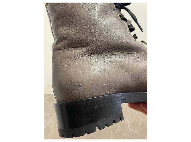 Botines Sergio Rossi grises T.37,5 - vista 7