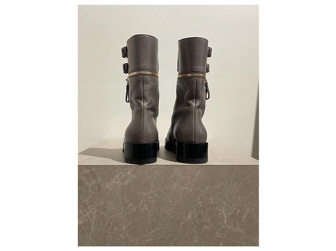Botines Sergio Rossi grises T.37,5 - vista 8