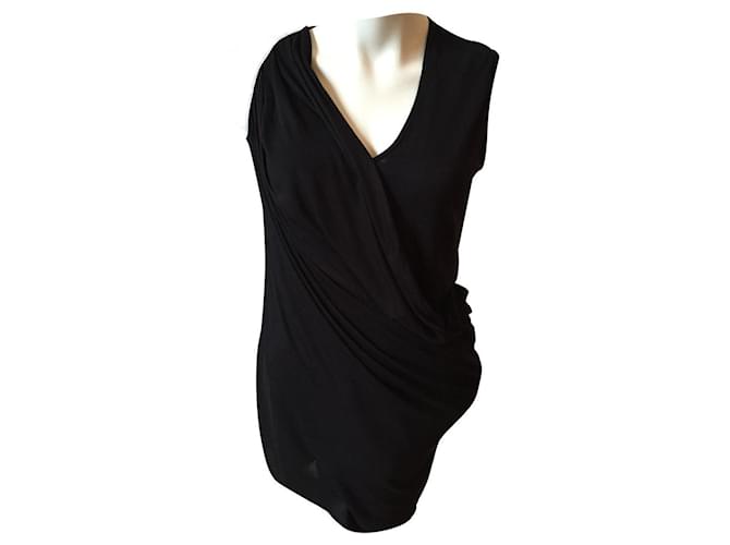 Top Givenchy Noir T.L Preto - vista 8