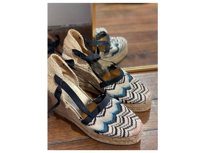 Espadrilles Missoni T.38 Beige - vista 2